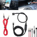 3.5mm Car Audio Aux Cable  E46 98-06 Input Interface Female Socket ABS