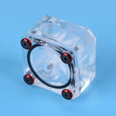 PC Cooling System G1/4 Transparent Acrylic Water Flow Meter Monitor