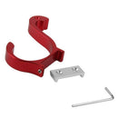 Space Alumimum Home Door Wall Hat Clothes Hook Pendant Red