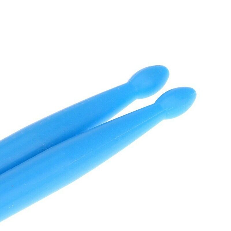 Pair of 5A Drumsticks Nylon Stick for Drum Set Lightweight Professional Blu