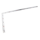 2pcs Square Stainless Steel Measuring Ruler Precision  Carpenter Tool