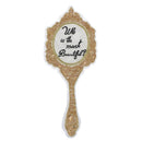 mirror letters sequins patch embroidered applique fashion sew on patch vintag JR