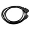 Black New PVC C14 Male to C5 Female C14-C5-Cable Power Adapter Replace Part