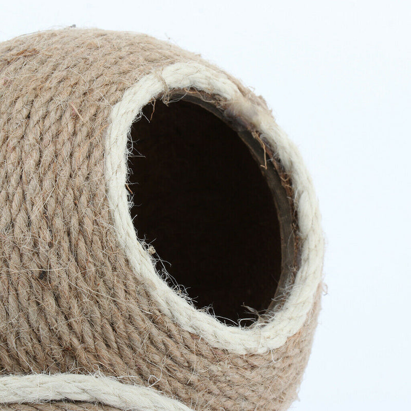 Natural Coconut Bird Nest Parrot House Hut Comfort for Birds Parrots