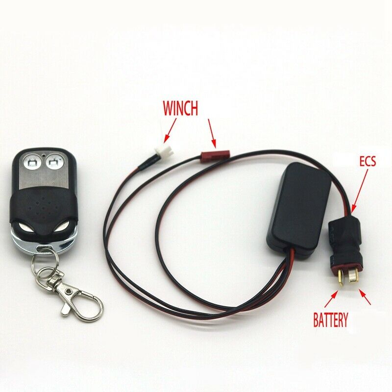 Crawler Winch Control Wireless Remote Controller Receiver for Axial SCX10 R Q2V3