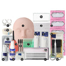 18 Pieces / Set Of Makeup Suit Training Eyelash Set False Eyelash Extension