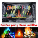 Multicolor Fire Magic Tricks Powder Flame Dyeing Outdoor Bonfire Party Supplies