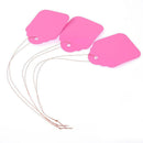 100pcs Waterproof Strip Line Gardening Labels Signs Plant Hanging Tags Gray