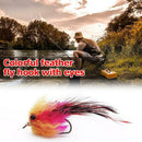 5cm fishing Accessories hook/tube trout salmon steelhead pike fly AU