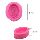 Christmas bell cake mold DIY silicone turn sugar baking tools ice grid soap mo3C