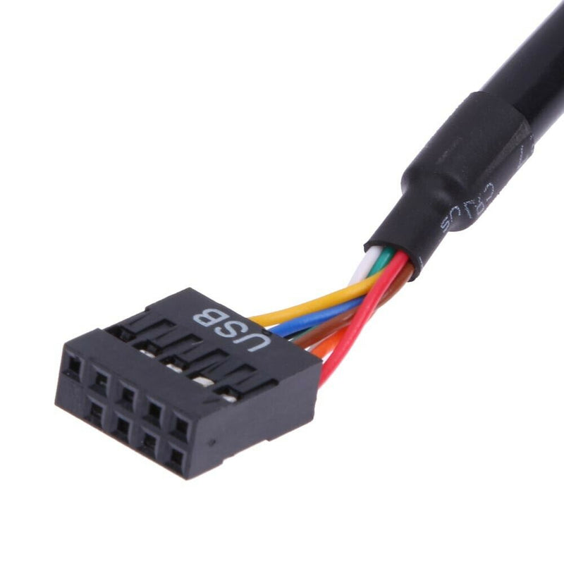 USB 3.0 20 Pin Male to USB 2.0 9 Pin Motherboard Female  Cable