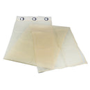Light Yellow Eyelet Telylene Window Treatment Curtain Drape Valance 1x2.1M
