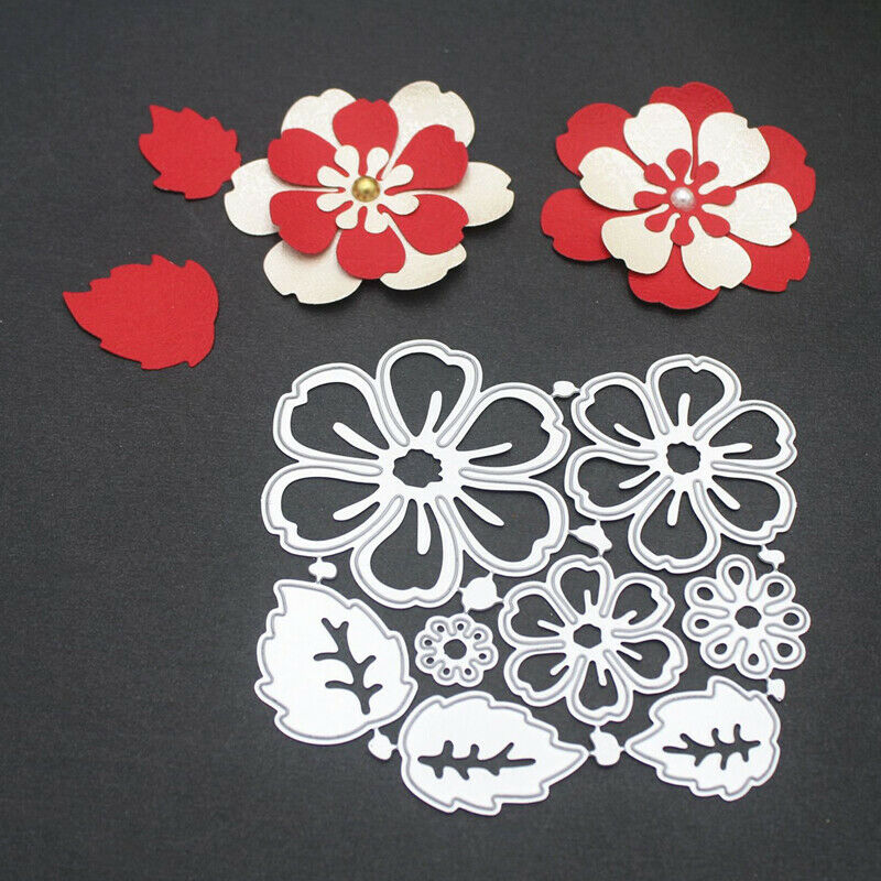 1 Set Flower High Carbon Steel Cutting Dies Paper Card Scrapbooking Embossing