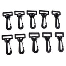 10pcs Plastic Buckle Lobster Clasp Rotary Snap Hook Paracord Buckles 25mm