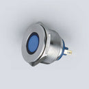 IP67 12V 22mm Waterproof LED Panel Warning Indicator Light Signal Lamp Flat