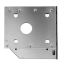 9.5mm Universal Caddy SATA 2nd HDD SSD Hard Drive CD/DVD-ROM Optical Bay Box New