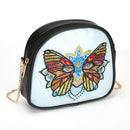 DIY Special Shaped Diamond Painting Leather Crossbody Bag Chain Clutch Gift