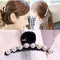 Wedding Bride Bridal Hair Clip Crystal Claw Clamp Prom Stylish Grips Hair