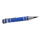 9PCS Aluminum Non-slip Engraved Precision Pen Screw Driver Set Mobile Tool  S2G1