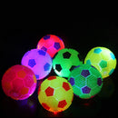 Flashing Bouncing Balls Mini LED Magic Football Kids Toys Gift  Random LJ