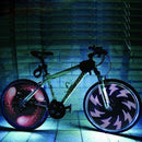Leadbike Bicycle Wheel Light 21 Flash Patterns With 32 Rgb Led Lights Lamp