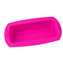 Silicone Bread Mold Loaf Pan Rectangle Baking DIY Homemade Utensil Rose Red