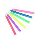 6Pcs/set Birthday Party Supplies Cake Candles Colorful Flame Multicolor CanS Hn