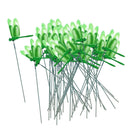 50x Garden Flying Green Dragonfly Stake Home Patio Flowerpot Lawn Ornament