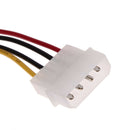 3pcs 6 Inch 4 Pin IDE Male to 15 Pin Female SATA Converter Adapter Cables