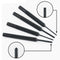 15 Pcs Brass Punch Set And Double-Sided Copper Hammer, Brass, Steel, Plastic