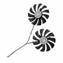 New 1 Pair Card Fan 85Mm Ha9010H12F-Z 4Pin Cooler Fan Replacement For Msi G