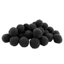 500Pcs Vibrant Colours Fluffy Small Craft Pompoms 18mm Black