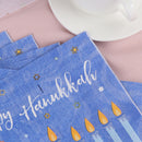 Disposable 20pcs Napkins Hanukkah Party Decorations Happy Birthday Chanuka- OZ