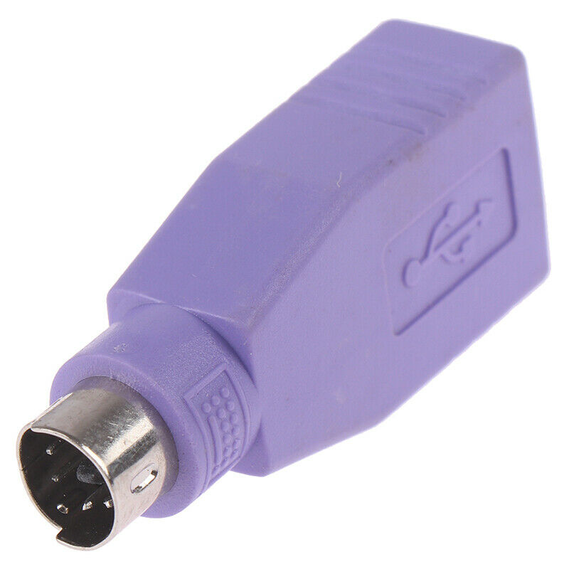 1PC USB Female To PS2 PS/2 Male Adapter Converter keyboard Mouse M ME