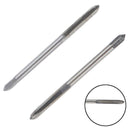 2pcs Straight Fluted Screw Thread Metric Plug Hand Tap Drill Hand M3*0.5mm JR