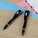 Multifunctional Ballpoint Pen With LED Light Flashlight Stationery I1G8