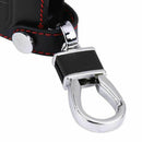 4 Buttons PU Leather Key FOB Case Cover For Jeep Grand Chrysler 300 Dodge