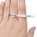 UK Ring Sizer Measure Finger Gauge For Wedding Ring Band Engagement Ring New LJ