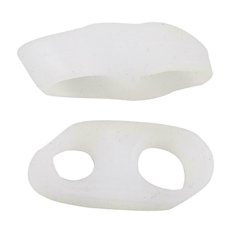 Neu 2pc Comfortable Silicone Gel Little-Toe Valgus Straigh Separator rector C6C7