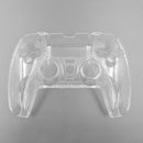 Hard Clear PC Case for DualSense Controller Cover Shell with Thumb Grips