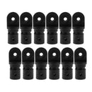 12pcs Nylon Boat Yacht Bimini Top Fitting Inside Eye End for 22mm 7/8" Tube