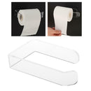 Modern Square Kitchen Paper Holder Wall Mounted Transparent Paper Hanger