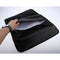 Black Leather Faraday Laptop Tablet Case Bag Signal Shield 16.1 x 15.4in