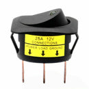 20x LED Light 3 PIN Round Rocker ON/OFF Toggle Switch for Car Marine Boat T