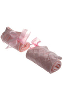 Girls Kid High Socks Lovely Bow Knee Stockings Age 3-10Y pink