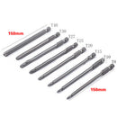 Torx Screwdriver Bit Long Steel Magnetic Security Electric Screw Driver  LFH