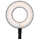 Portable 10 Inch  2 in 1 LED Ring Light Fill-in Video Photo Desktop Selfie Lamp