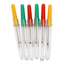 6 Pcs Green Yellow Red Plastic Handle Sewing needle Thread Unpicker Seam Ri