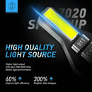10Pcs W5W T10 194 168 LED CANBUS License Plate Interior Wedge Light Bulbs White