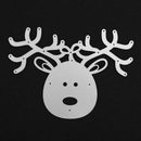 Deer Head Metal cutting die stencils DIY Scrapbooking Album Embossing Craft